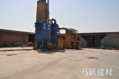 馬躍建材清明節(jié)假日期間開(kāi)展工廠(chǎng)地面硬化，工廠(chǎng)綠化工作